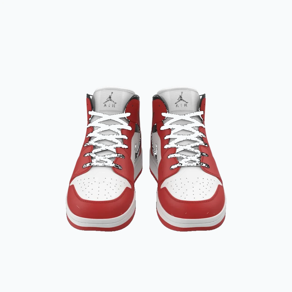 Nike Air Jordan 1 Red And Black