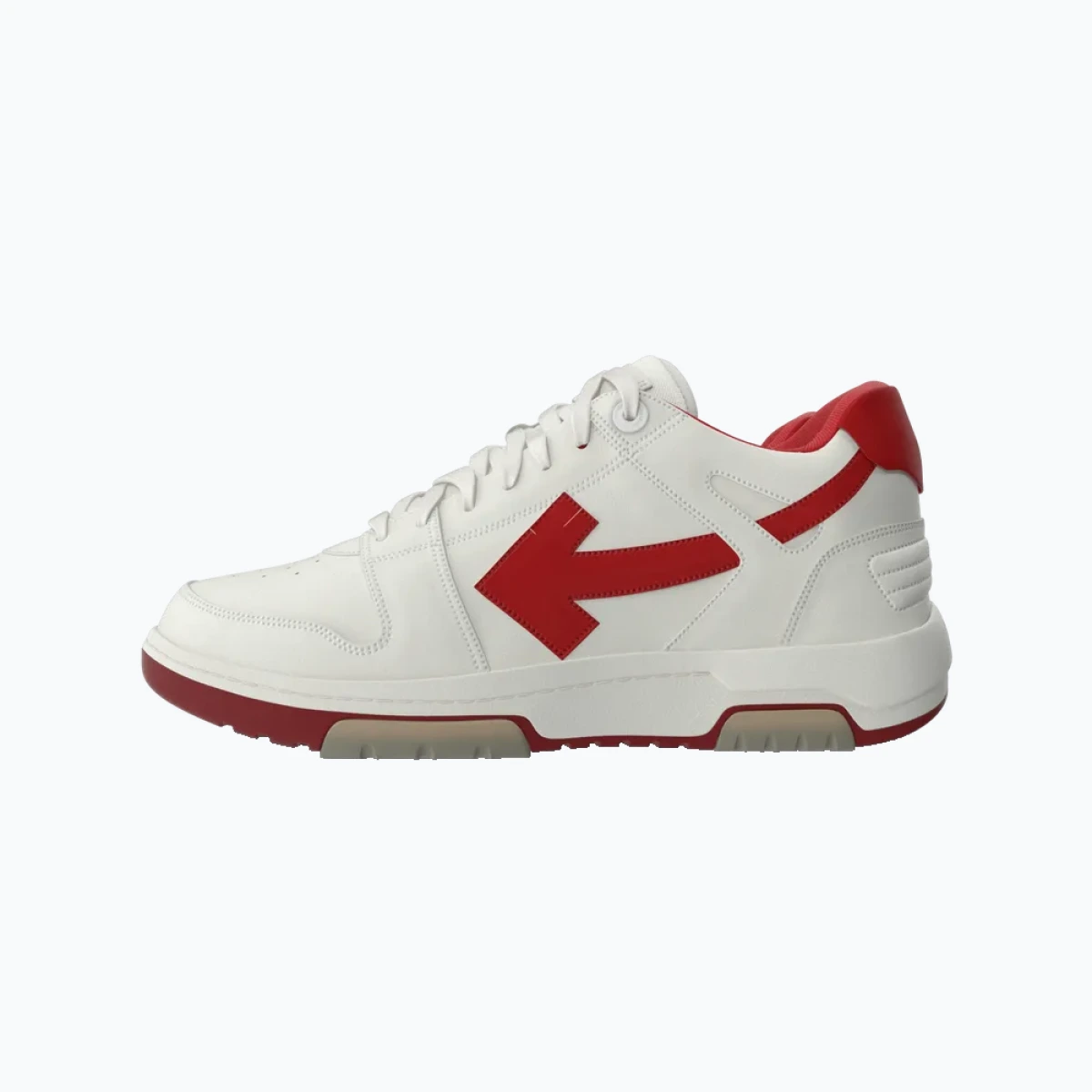 Sports Sneakers Off White & Red